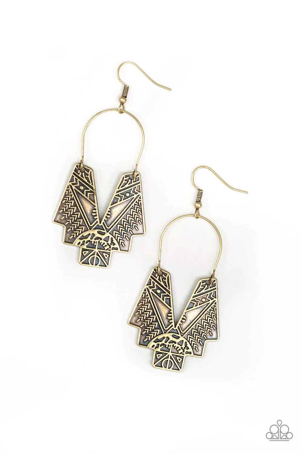 Alternative ARTIFACTS Brass Earrings