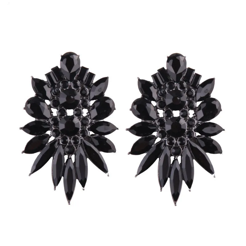 Best lady 2017 New Fashion Statement Jewelry Big Stud Earrings for Women Wedding Bohemian Female Hot Sale Boho Earring Wholesale
