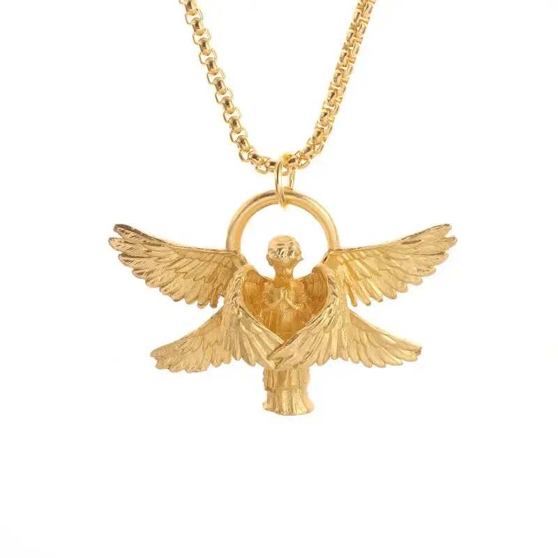 Classic Vintage Ancient Egyptian Ankh Cross Cleopatra Pendant Necklace for Men Women Trending Prayer Amulet Jewelry Gift