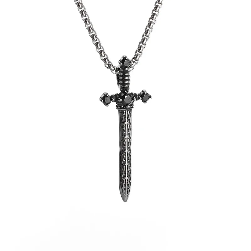 Classic Vintage Ancient Egyptian Ankh Cross Cleopatra Pendant Necklace for Men Women Trending Prayer Amulet Jewelry Gift