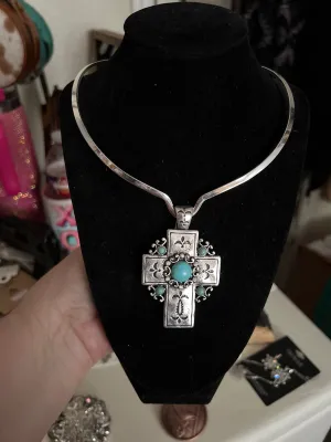 Fashion Turquoise Single Stone Pendant