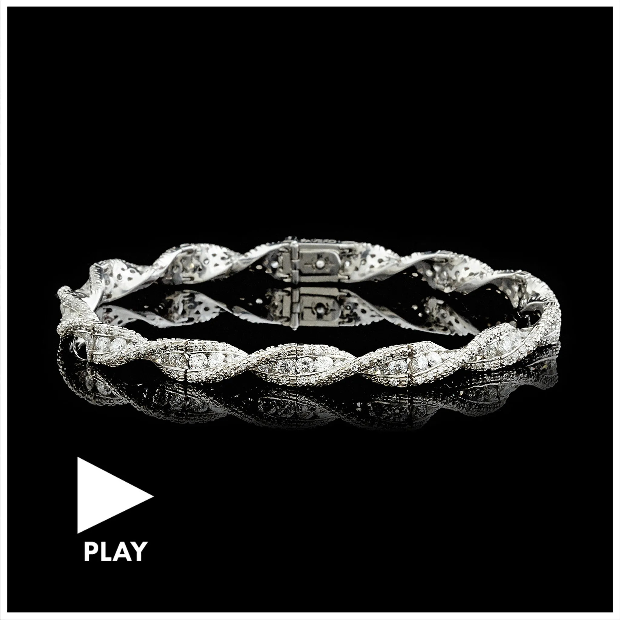 Favero Diamond Twist Bracelet