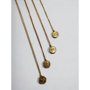 Mini Alexia zodiac necklace