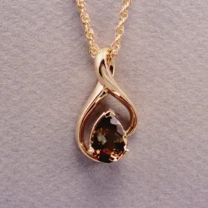 Ribbon Fold Pendant 1